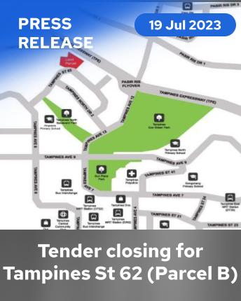 OrangeTee Comments on tender closing at site at Tampines St 62 (Parcel B)